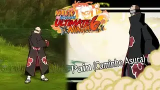 Pain (Asura Path), Moveset Teaser | Naruto Shippuden: Ultimate Ninja 6 Alpha 3.0