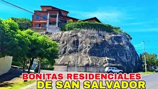 RECORRIDO POR ALGUNAS RESIDENCIALES DE SAN SALVADOR. #elsalvador