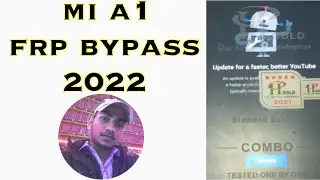Mi A1 Frp Bypass youtube update 2022 | Google Account Unlock