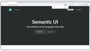 2. Downloading | Semantic UI