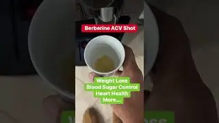 Berberine and Apple Cider Vinegar #berberine #acv