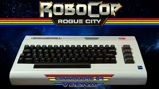 Robocop 1988 (C64) & Robocop Rogue City on my Commodore 64 VEENA - The Time Machine Gaming PC 4060