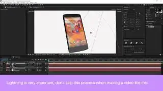 How To Make Cool 3D Phone Animation in After Effects (Element 3D)
