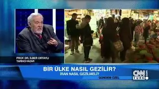 İlber Ortaylı İran Azerbaycanının şehirleri Tebriz, Erdebil, Urmiye hakkında