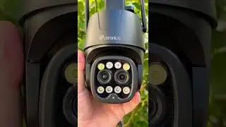 Ctronics 5G WiFi 4G IP камера работает по ЛЮДЯМ И АВТО, СЛЕДИТ И ПРИБЛИЖАЕТ