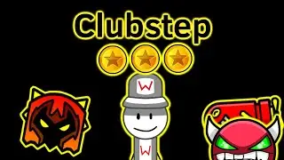 Geometry Dash - Clubstep - All 3 Coins