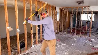 Renovating An Abandoned Resort: Demolishing the Administration Building