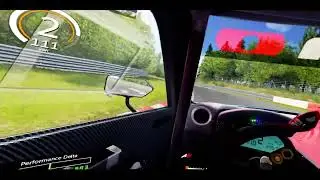 Assetto Corsa - Nurbergring 24hr layout -  Nissan GTR GT3  Quali - VR