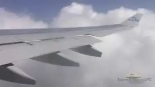 UFO from airplane Amsterdam / НЛО из самолета Амстердам