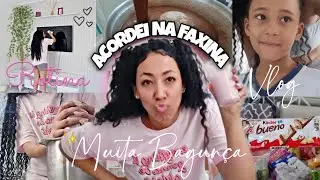 MUITA BAGUNÇA PARA LIMPAR- ACORDANDO CEDO PARA FAZER FAXINA- VLOG