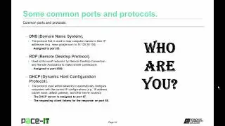 21 Common Ports and Protocols