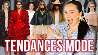 5 TENDANCES MODE - PRINTEMPS/ETE 2024 (Vues sur les défilés Balmain, Louis vuitton, Prada..)