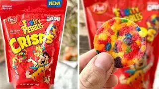 100% Sober Fruity Pebbles Crisps Review