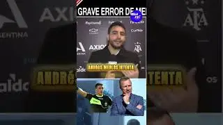 Andrés Merlos quiso golpear a Andrés Fassi !