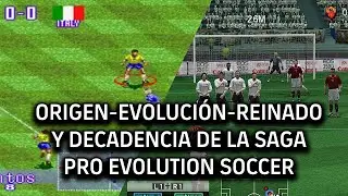 ORIGEN EVOLUCIÓN REINADO Y DECADENCIA DE LA SAGA PES PARTE 1