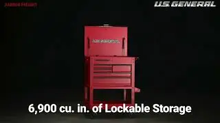 U.S. General 5-Drawer Mechanics Cart | Harbor Freight