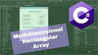 C# - Multidimensional Rectangular Arrays