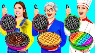 Кулинарный Челлендж: Я против Бабушки | Забавные Лайфхаки с Едой от Fun Fun Challenge