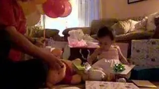 first birthday/open gift