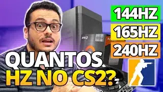 PC GAMER NA FAIXA DE 5000 REAIS - JOGANDO CS2 - É PC PARA 144HZ 165HZ OU 240HZ - VEJA NO JOGO