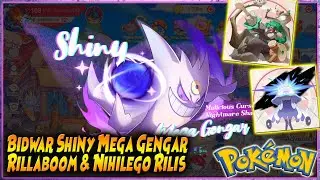 GACHA BIDWAR SHINY MEGA GENGAR | RILLABOOM & NIHILEGO RILI - Pokemon POCKET INCOMING
