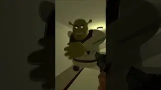 SHREK CHASES ME! #shorts
