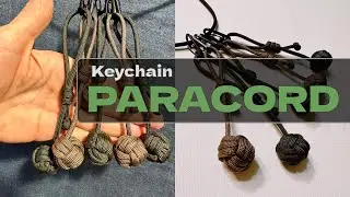 DIY: Paracord keychain Monkey fist