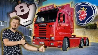 KING OF ROADS - SCANIA with V8. Holland Style. Review of SCANIA 143/History of V8 engine