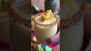 SPICY FROZEN PINEAPPLE MARGARITAS