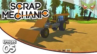 Scrap Mechanic Gameplay - Ep. 05 - Formula-1 Race Car - Lets Play