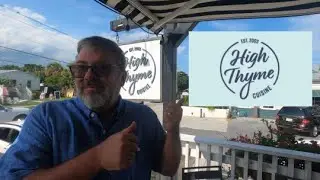 High Thyme! Casual Fine Dining on Beautiful Sullivan's Island!