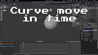 Blender : Spline move and how to offset or sync in time