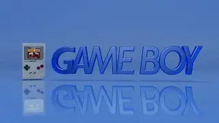 1990 Nintendo Gameboy Classic motion graphic product