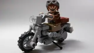 LEGO TUTORIAL | How to Build a WW2 era Motorcycle