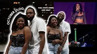 VLOG | COCO JONES DATE NIGHT, STATE FAIR WITH MY MAN, FOOD, GRWM & MORE!!