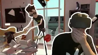 KNOCKING OUT THE MAID IN VR! - Hotel RnR VR [FUNNIEST MOMENTS]