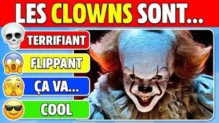 À quel point as-tu PEUR...? 😱 TIER LIST des PEURS 🩸