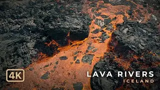LAVA RIVERS – Volcanic Eruption on Reykjanes Peninsula, Iceland (August 25, 2024)