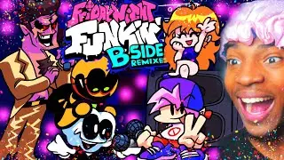 THIS B-SIDE UPDATE IS MAKING ME TOO HAPPY! Friday Night Funkin' B-Side Redux part 1
