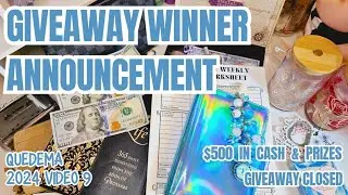 GIVEAWAY WINNER ANNOUNCEMENT | QUEDEMAS BUDGET BOUTIQUE