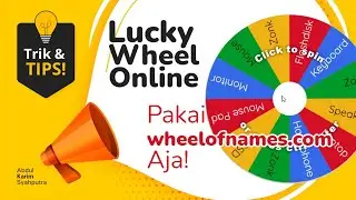 Buat Lucky Wheel Online?? Gampang! Pakai wheelofnames.com aja!