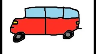 How to draw a Car for Kids