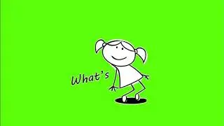 Green Screen : Whatsapp Sticker Effect Video