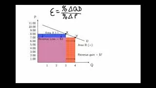 Total Revenue Test (for Price Elasticity of Demand)