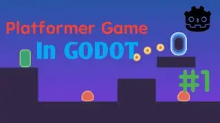 How to create platformer game in Godot | Platformer game tutorial #1