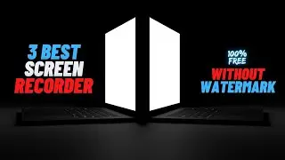 Best laptop screen recorder | 3 Best screen Recorder for laptop | Tech Cratic