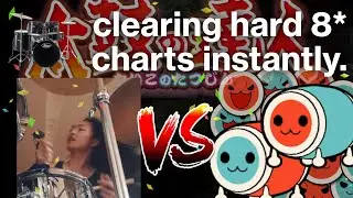 Drummer Tries Taiko no Tatsujin