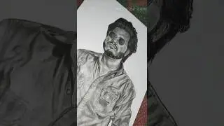 Trend with customer's drawing || #art #drawing #portrait#pencildrawing #satisfying  #jailer #aniruth