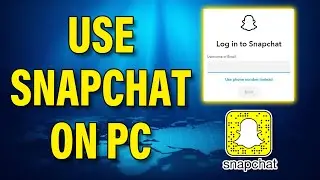 How to Use Snapchat on Pc | Snapchat Web 2024 - Full Guide