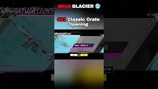 Lucky OR Unlucky 😱 ¦ Kya M416 GLACIER 🥶 451 Crate Opening Me Milegi 🤔 #pubgm #bgmi #mr4claw #m416